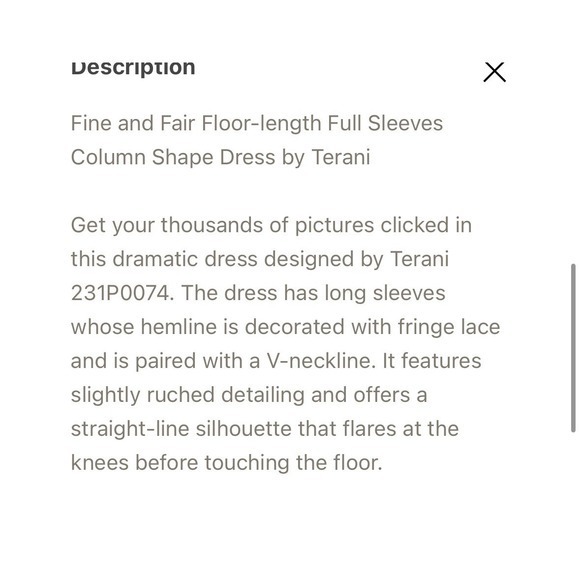 Terani Couture 231P0074 Fuchsia Pink Feather Trim Long Sleeve Gown Dress 6 - Picture 5 of 16